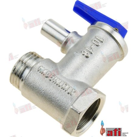 VALVULA SEGURIDAD AZUL 1/2” TAR. 8 ±0.5