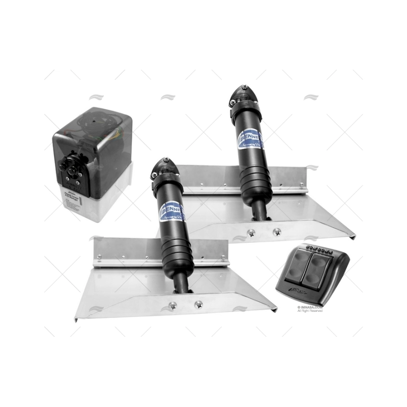 CONJUNTO FLAPS 1070 X 230MM 12V 42"X 9" BENNETT
