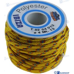 CARRETE "IBIZA"  4 MM  AMARILLO