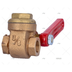 VALVULA COMPUERTA CIERRE RAPIDO 3/8" GUIDI