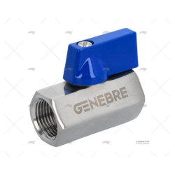 VALVULA ESFERA MINI H/H INOX 3/8"