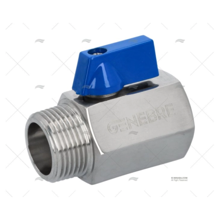 VALVULA ESFERA MINI M/H INOX 3/4"