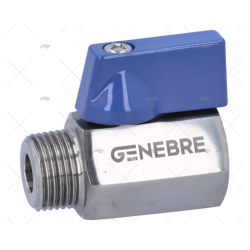 VALVULA ESFERA MINI M/H INOX 3/8"