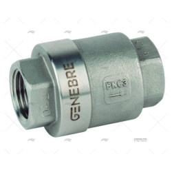 VALVULA RETENCION INOX 1/4"