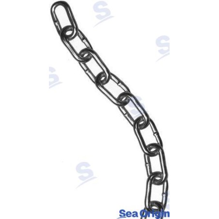 CADENA FONDEO  GALV. - 6 MM (50 M)