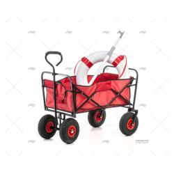 CARRITO PLEGABLE ROJO