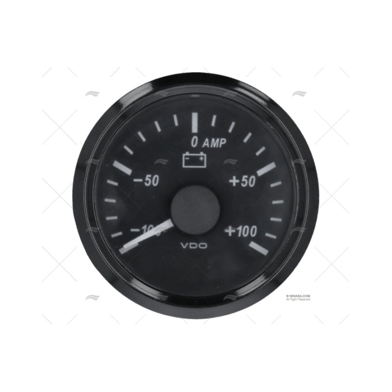 AMPERIMETRO VDO SVW 100-100AMP 52MM