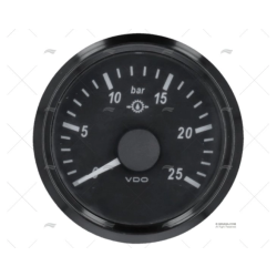 MANOMETRO VDO SVW 25BAR 10-184 52MM