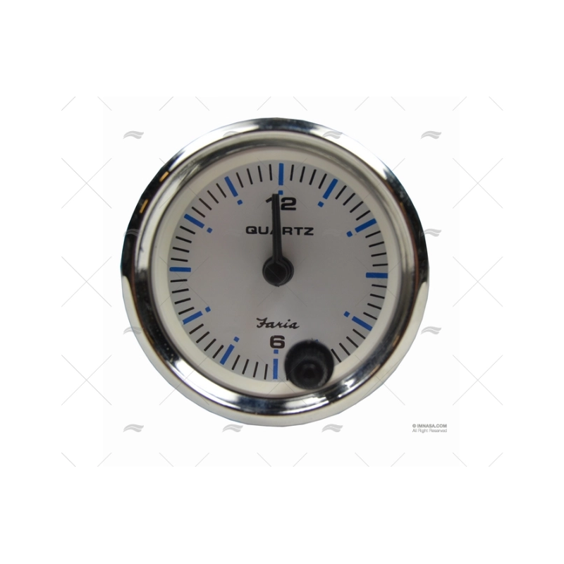 RELOJ HORARIO ANALOGICO BLANCO 53MM FRC FARIA