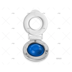 PULSADOR MOLINETE PIE BLANCO GOMA R WASC MZ ELECTRONICS