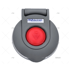 PULSADOR MOLINETE PIE GRIS GOMA R DOWN MZ ELECTRONICS