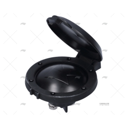 PULSADOR MOLINETE PIE NEGRO 12-24V 150A