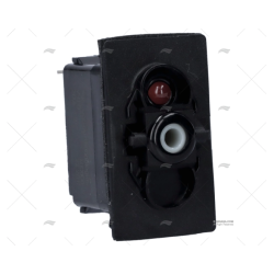 PULSADOR ON/OFF/ON 12V ROJO UNIPOL CC CARLINGSWITCH
