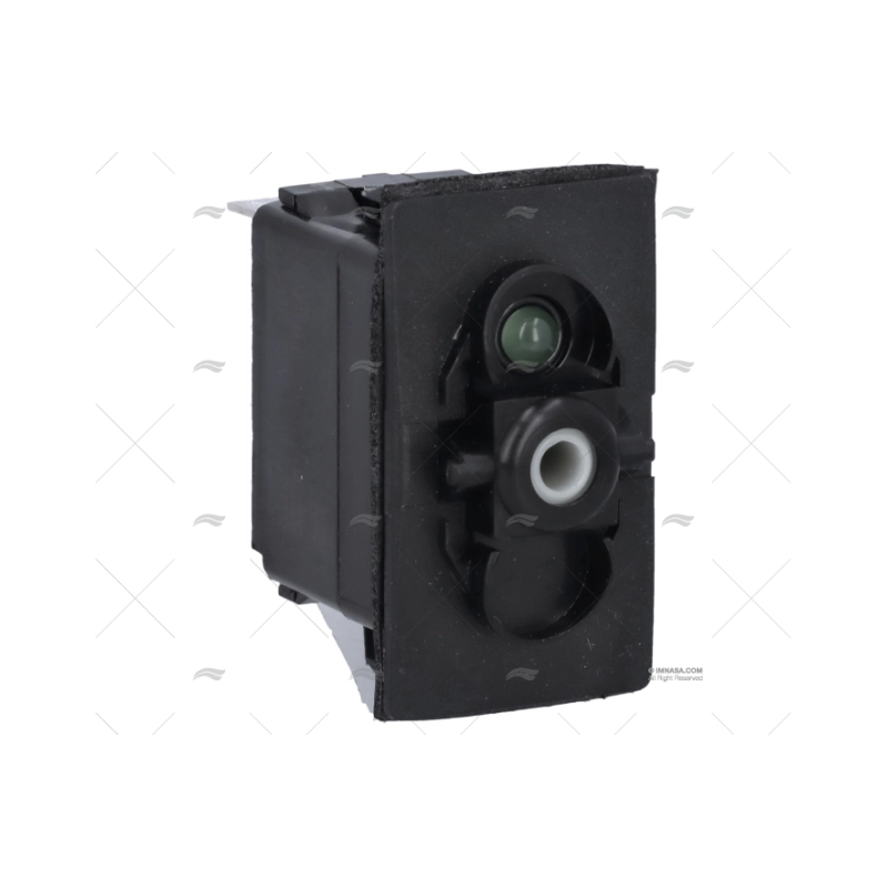PULSADOR ON/OFF/ON 12V VERDE UNIPOL CC CARLINGSWITCH