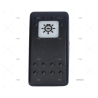 BASCULA NEGRA LUZ NAVEGACION CARLINGSWITCH