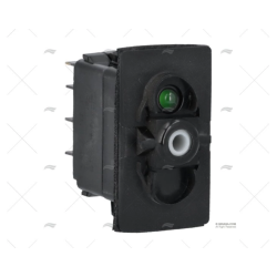 INT./PULS ON/OFF/ON 24V VERDE BIPOL CC CARLINGSWITCH