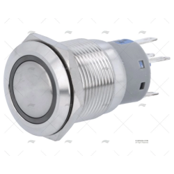 INTERRUPTOR ON-OFF 24V CON LED AZUL BEP