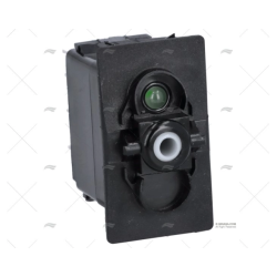 INTERRUPTOR ON/OFF/ON 12V VERDE BIPOL CC CARLINGSWITCH