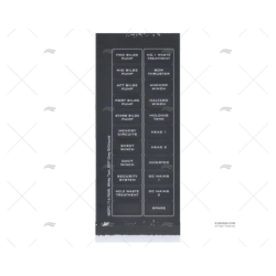 PANEL PEGATINAS PARA RELES BEP