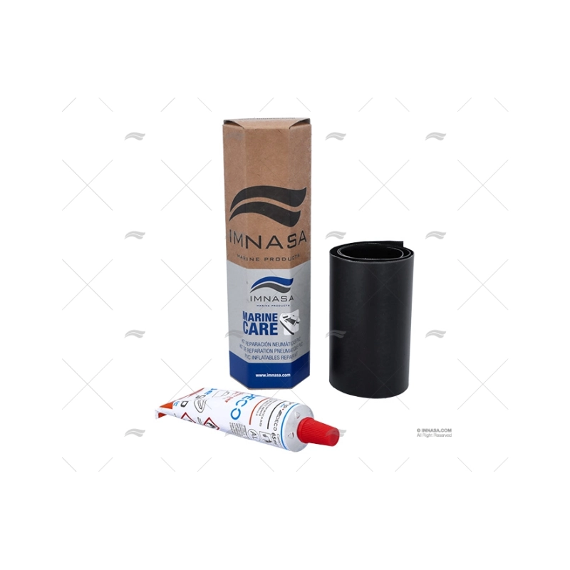 KIT REPARACION NEUMATICAS PVC 75ML NEGRO IMNASA