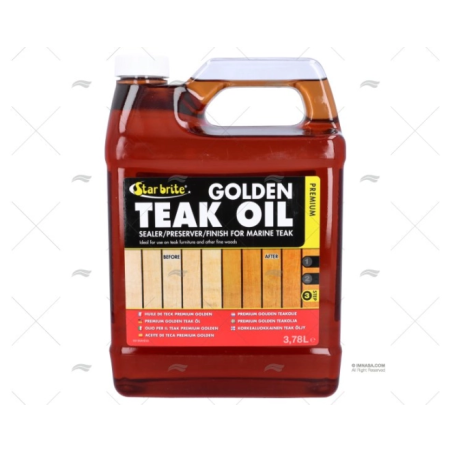 ACEITE TECA 3,78L GOLDEN STAR BRITE