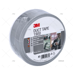 CINTA AMERICANA 50MMX50M PLATA 3M 1900