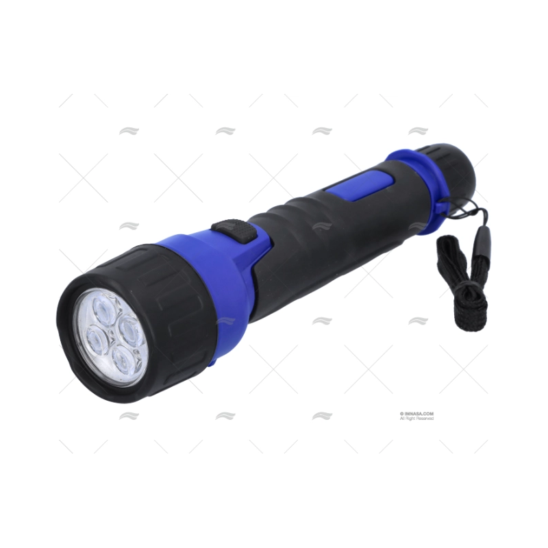 LINTERNA GOMA 4 LED WEATHERPROOF