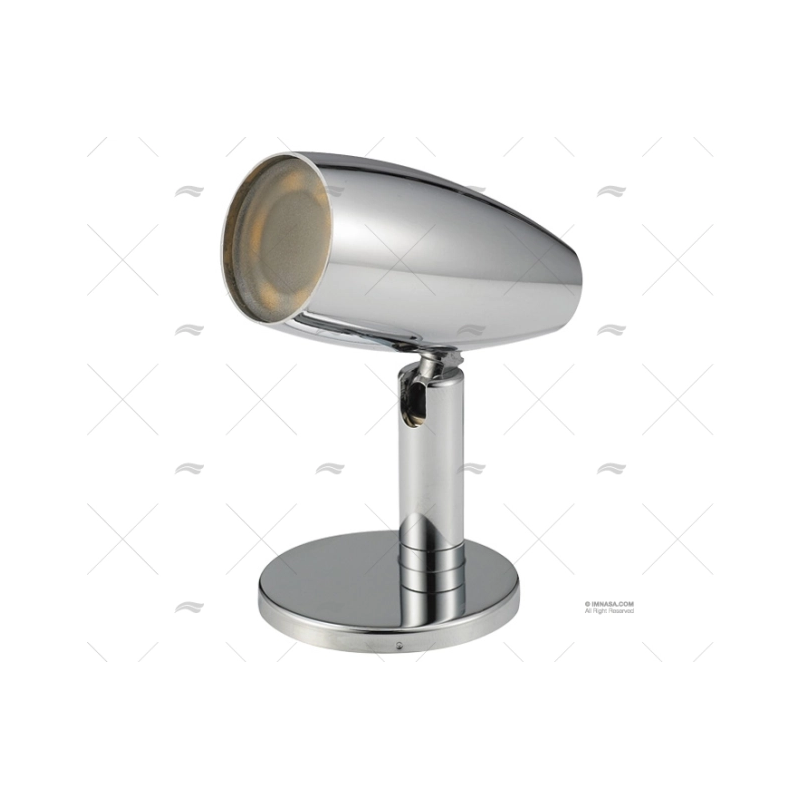 LUZ LECTURA LED 10-30V LATON CROMADO