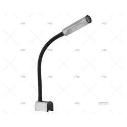 SPOT LECTURA NEGRA USB A/C LED 10-30V