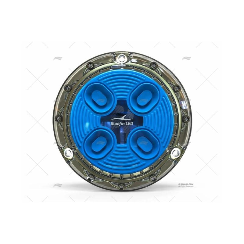 LUZ PIRANHA P4 3100LM 12/24V AZUL BRONZE BLUEFIN
