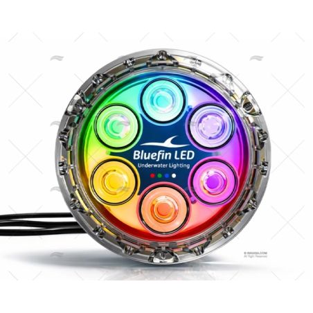LUZ PIRANHA P6 6500LM 12/24V COLORES BR BLUEFIN