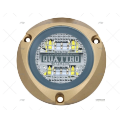 LUZ SUMERGIBLE 10-30V MINI 4LED BLN/AZU LUMITEC