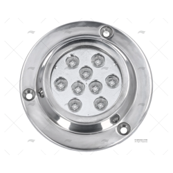 LUZ SUMERGIBLE AZUL 10-30V INOX 3L