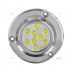 LUZ SUMERGIBLE BLANCO 10-30V INOX 3L