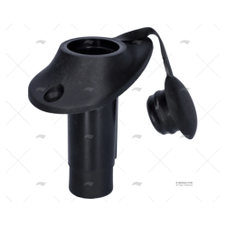 BASE LUZ TODO HORIZONTE NEGRA PVC