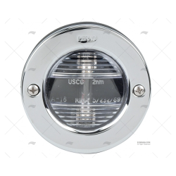 LUZ ALCANCE PERKO VERTICAL LATON CROMADO