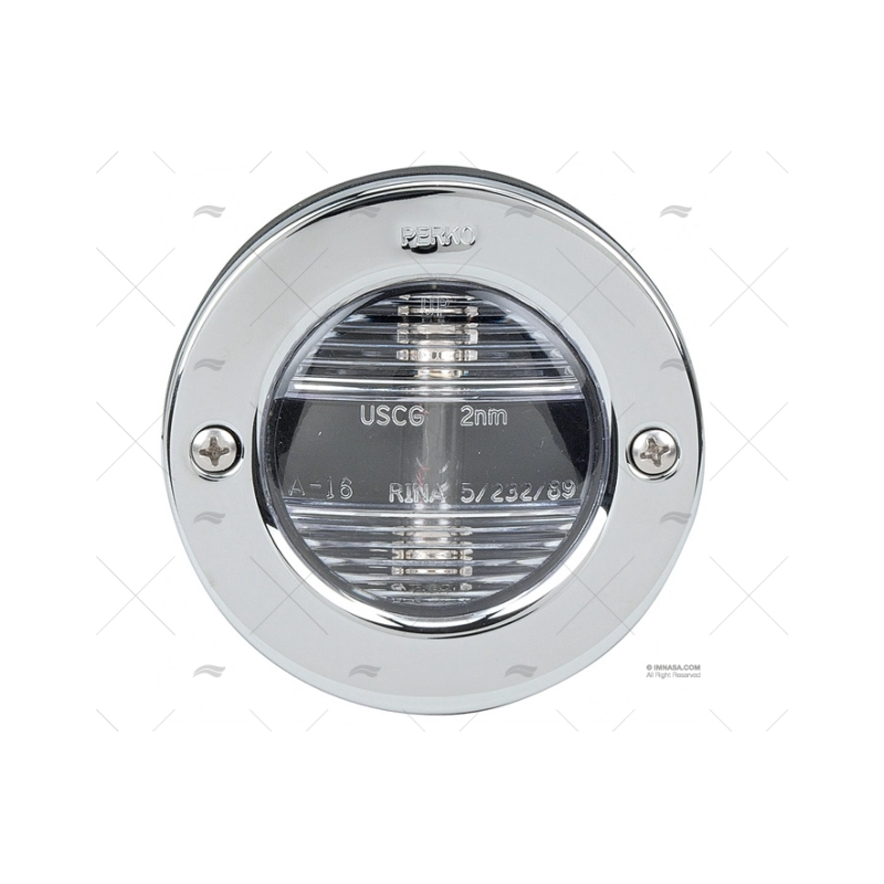 LUZ ALCANCE PERKO VERTICAL LATON CROMADO