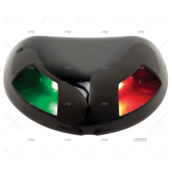 LUZ DE NAV. BICOLOR LED 12V NEGRA PERKO