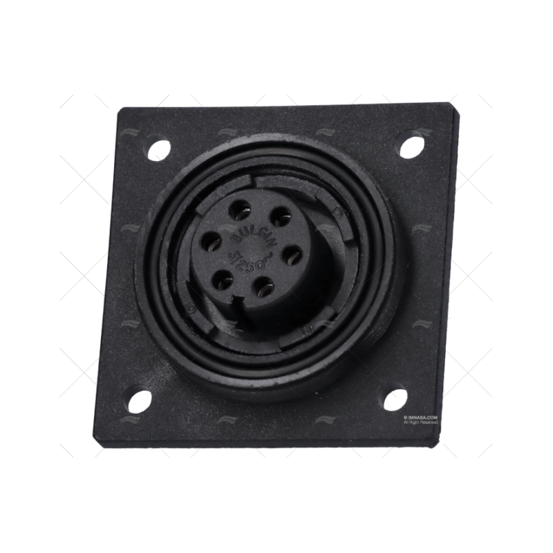 BASE ELEC ENCHUFE MZ 6PINS (SOLO BASE) MZ ELECTRONICS