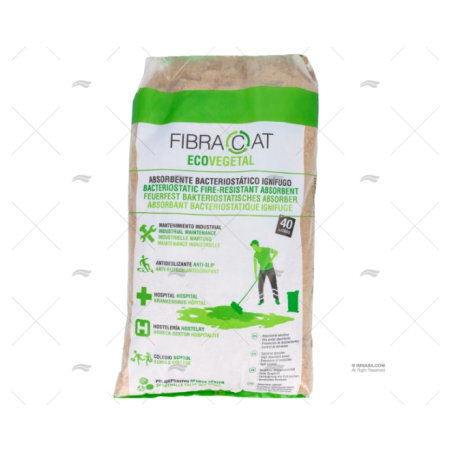 SACO SEPIOLITA ABSORBENTE VEGETAL 40L
