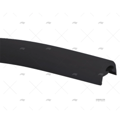 PERFIL PVC RADIAL R 52 NEGRO 24M TESSILMARE