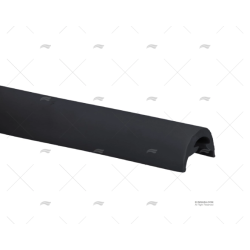 PERFIL PVC RADIAL R 65 NEGRO 24M TESSILMARE