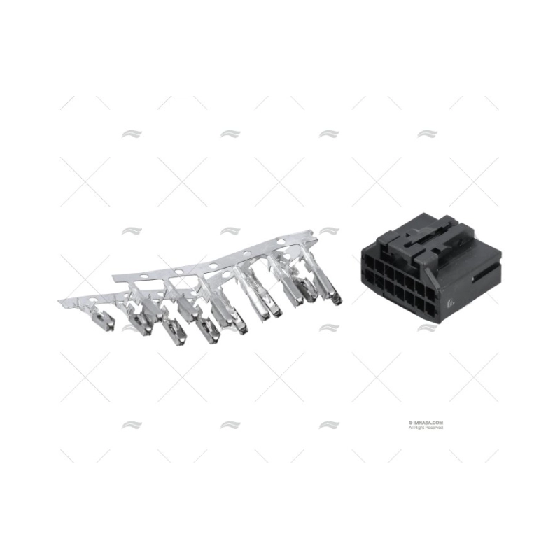 KIT CONECTOR 14PIN VL (CONECTOR+PINES) VDO