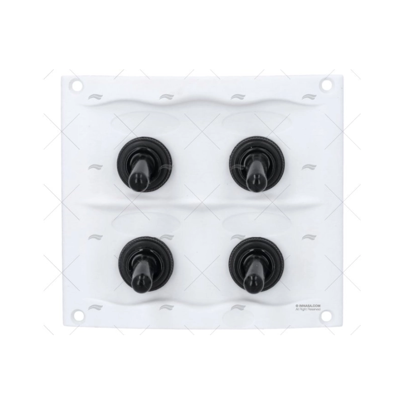PANEL 4 POS 12V 20A BLANCO 95X107M BEP
