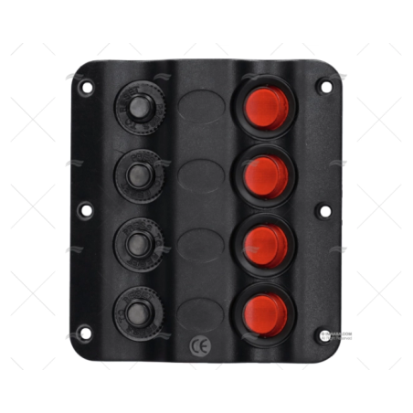 PANEL CONTROL 4P LED 12V