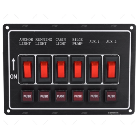 PANEL CONTROL HORIZONTAL INT.ILUMINADOS
