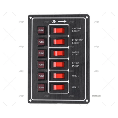 PANEL CONTROL VERTICAL INTER.ILUMINADOS