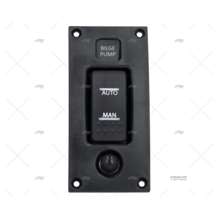 PANEL INT. ON-OFF-ON 12/24V 20A 114X58X5
