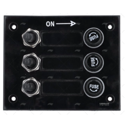 PANEL INTERRUPTOR 3P 12/24V 114X92X35MM