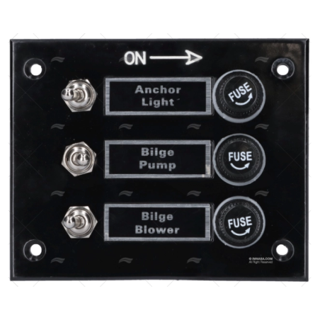 PANEL INTERRUPTOR C/INTERR. Y 3 FUSIBLES